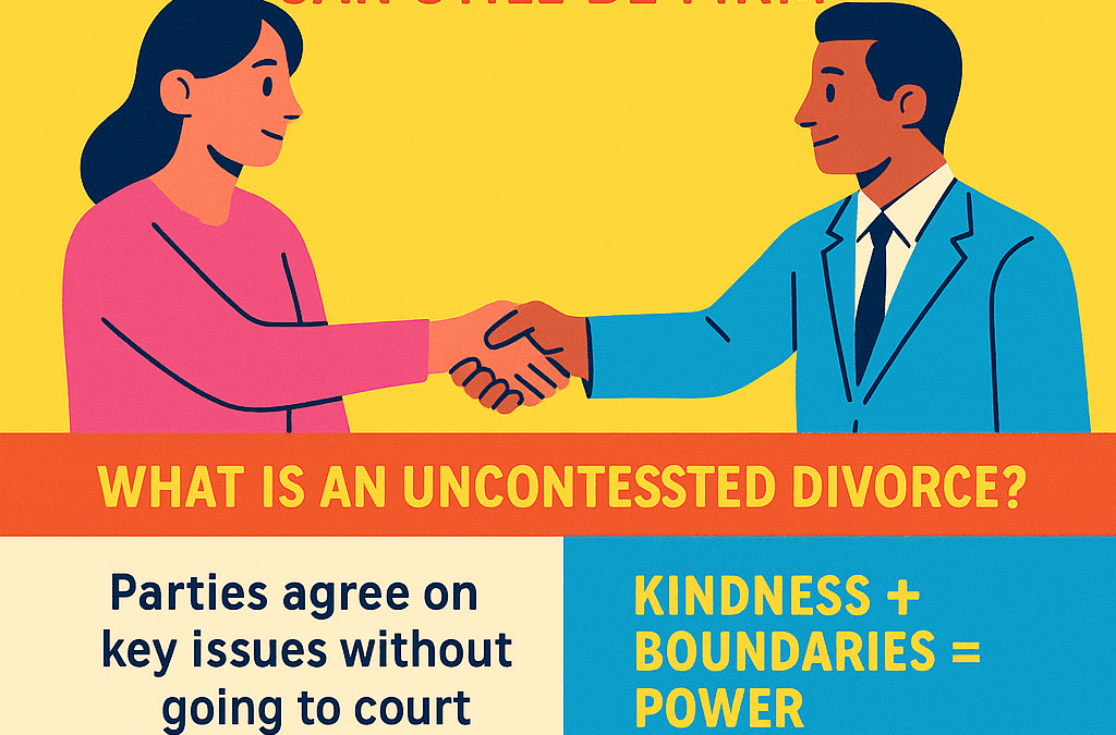 A respectful divorce doesn’t mean you’re being taken advantage of. At Catherine Verdery Ryan, Attorney at Law, we help clients navigate uncontested divorces with clarity, confidence, and firm boundaries—without the drama.