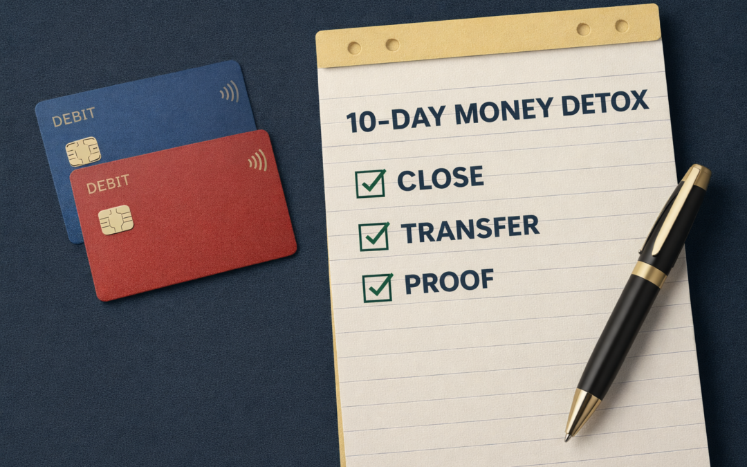 You filed. Now cut the money ties before they drain your wallet. This 10-day detox closes joint accounts, stops autopays, moves titles, and proves payments so your peace doesn’t bleed cash.