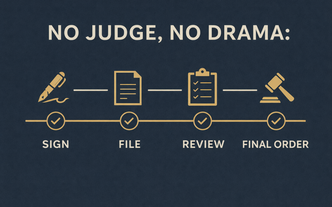 No Judge, No Drama: Can We Finalize 100% Outside Court?